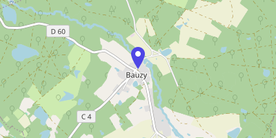 Carte OpenStreetMap — 1 route de Neuvy, Bauzy