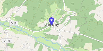 Carte OpenStreetMap — 10 route de la Résistance, Saint-Mary