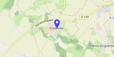 Carte OpenStreetMap — 3 rue des Tilleuls, Étalleville