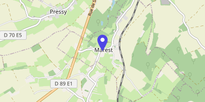 Carte OpenStreetMap — 4 rue de la Mairie, Marest