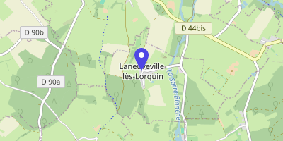 Carte OpenStreetMap — 2 rue des Vignes, Laneuveville-lès-Lorquin