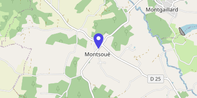 Carte OpenStreetMap — 155 route de Hagetmau, Montsoué
