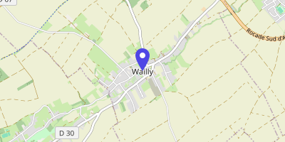 Carte OpenStreetMap — 1 rue de la Mairie, Wailly
