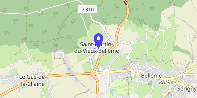 Carte OpenStreetMap — 45 rue Pierre-de-Romanet, Saint-Martin-du-Vieux-Bellême