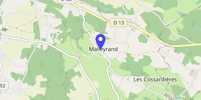 Carte OpenStreetMap — Le Bourg, Yvrac-et-Malleyrand