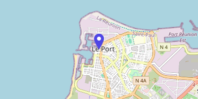 Carte OpenStreetMap — 9 rue Renaudière-Devaux, Le Port