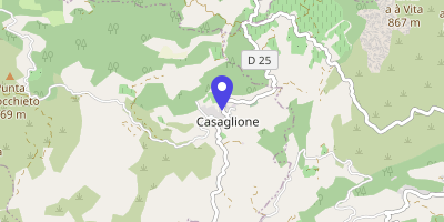 Carte OpenStreetMap — 1 Piazza di a Casa Cumuna, Casaglione