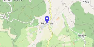 Carte OpenStreetMap — 1 rue des Bards, Fécocourt