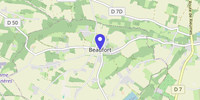 Carte OpenStreetMap — 69 place du 19-Mars-1962, Beaufort