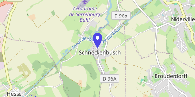 Carte OpenStreetMap — 2 impasse de la Bièvre, Schneckenbusch
