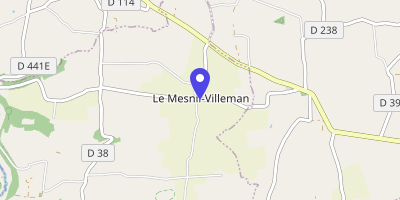 Carte OpenStreetMap — 8 route Remy-de-Gourmont, Le Mesnil-Villeman