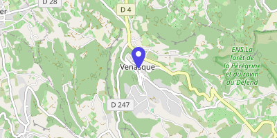 Carte OpenStreetMap — 88 Grand'rue, Venasque