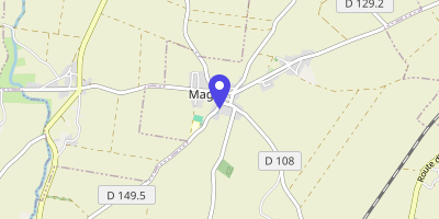 Carte OpenStreetMap — 9 rue des Sources-du-Loir, Magny