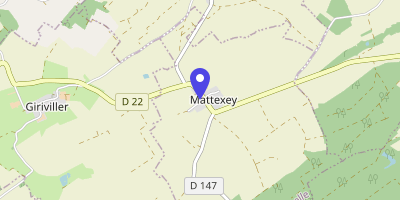 Carte OpenStreetMap — 10 rue de la Fontaine, Mattexey