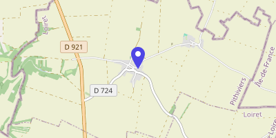 Carte OpenStreetMap — 15 rue d'Ansonville, Rouvres-Saint-Jean
