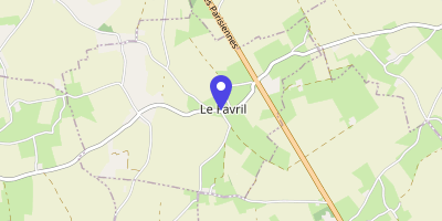 Carte OpenStreetMap — Rue de la Mairie, Le Favril