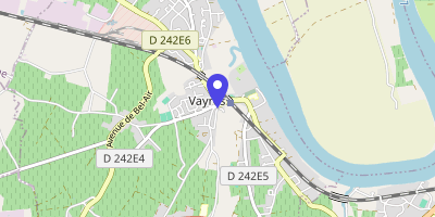Carte OpenStreetMap — 44 avenue de Libourne, Vayres