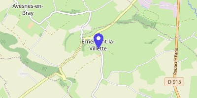 Carte OpenStreetMap — 42 rue de l'Église, Ernemont-la-Villette