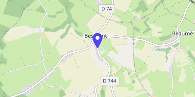 Carte OpenStreetMap — 6 rue Principale, Besmont