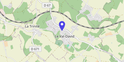 Carte OpenStreetMap — 3 rue de la Mairie, Le Val-David