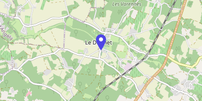 Carte OpenStreetMap — 3 route de Saint-Jacques-de-Compostelle, Le Douhet