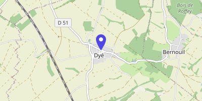 Carte OpenStreetMap — 3 rue de la Mairie, Dyé