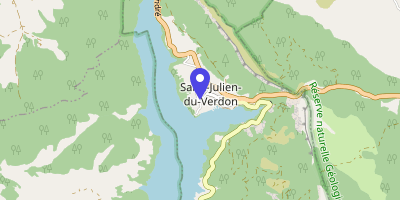 Carte OpenStreetMap — 1 place de la mairie, Saint-Julien-du-Verdon