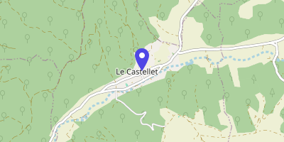 Carte OpenStreetMap — 3 rue du Canal, Le Castellet