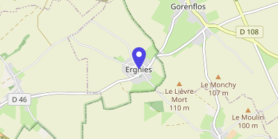 Carte OpenStreetMap — 4 rue d'Hémimont, Ergnies