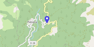 Carte OpenStreetMap — Le Village, Palneca
