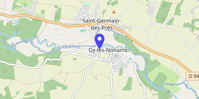 Carte OpenStreetMap — 337 Grande-Rue, Gy-les-Nonains