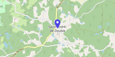 Carte OpenStreetMap — 129 rue Alice-Barrat, Saint-André-de-Double