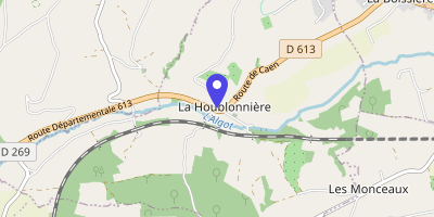 Carte OpenStreetMap — 1 chemin de la Capellerie, La Houblonnière