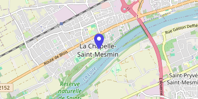 Carte OpenStreetMap — 2 rue du Château, La Chapelle-Saint-Mesmin