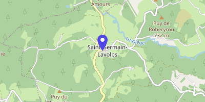 Carte OpenStreetMap — 6 Le Bourg, Saint-Germain-Lavolps