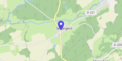 Carte OpenStreetMap — 1 rue des Tilleuls, Senargent-Mignafans