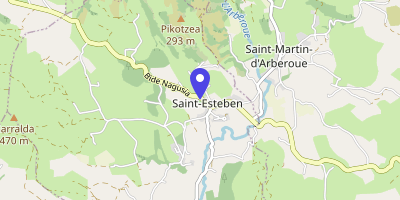 Carte OpenStreetMap — 2440 Bide-Nagusia, Saint-Esteben