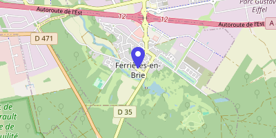 Carte OpenStreetMap — 24 rue Jean-Jaurès, Ferrières-en-Brie