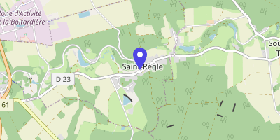 Carte OpenStreetMap — 2 place Saint-Louis, Saint-Règle