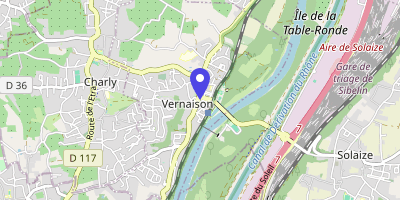 Carte OpenStreetMap — 24 place du 11-Novembre-1918-et-du-8-Mai-1945, Vernaison