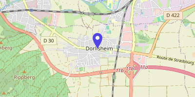 Carte OpenStreetMap — 41 Grand'rue, Dorlisheim