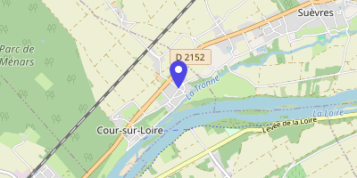 Carte OpenStreetMap — Rue de la Mairie, Cour-sur-Loire
