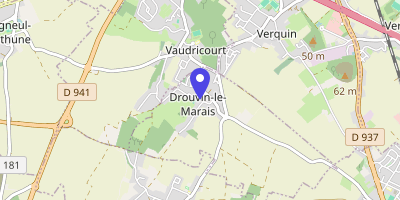 Carte OpenStreetMap — 185 rue de l'Église, Drouvin-le-Marais
