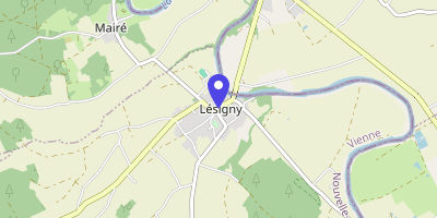 Carte OpenStreetMap — 1 square Victor-Girault, Lésigny