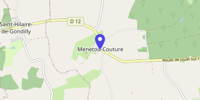 Carte OpenStreetMap — 28 rue Principale, Menetou-Couture