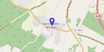 Carte OpenStreetMap — 18 rue des Brioleurs, Saint-Gatien-des-Bois