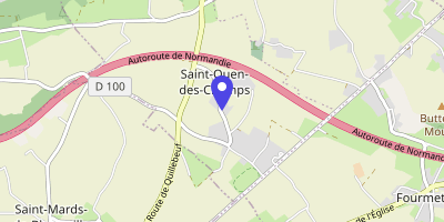 Carte OpenStreetMap — 2 route de la Mairie, Le Perrey