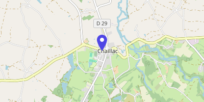 Carte OpenStreetMap — Place Fernand-Portier, Chaillac
