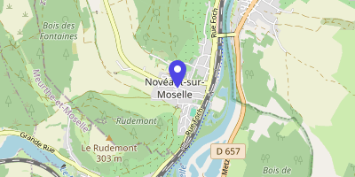 Carte OpenStreetMap — Place de la République, Novéant-sur-Moselle