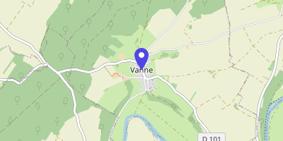 Carte OpenStreetMap — 11 Grande rue, Vanne